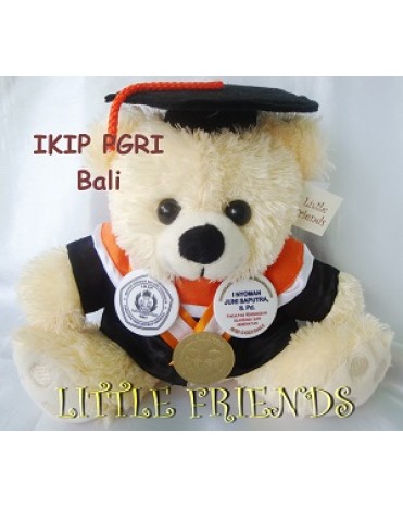Boneka Wisuda IKIP PGRI Bali (25 cm)